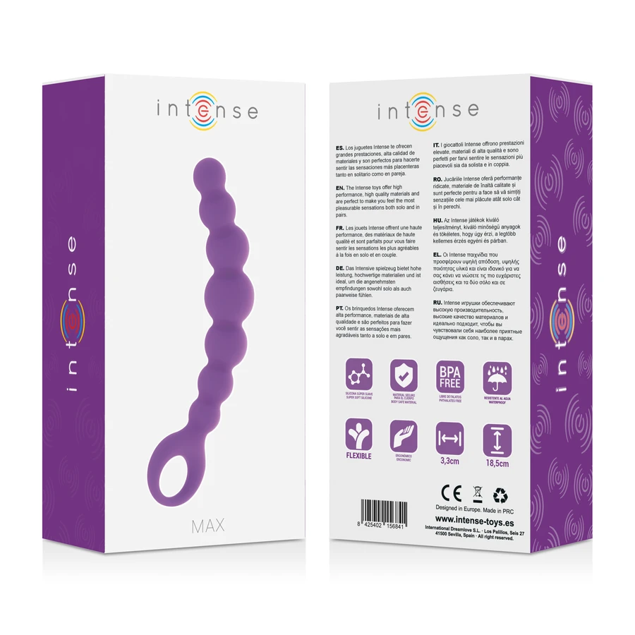 INTENSE - ANAL BEADS MAX LILAC